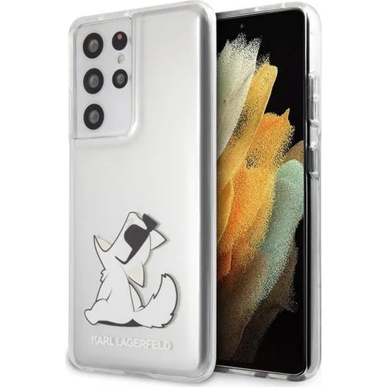 Karl Lagerfeld Choupette Fun Case til Samsung Galaxy S21 Ultra