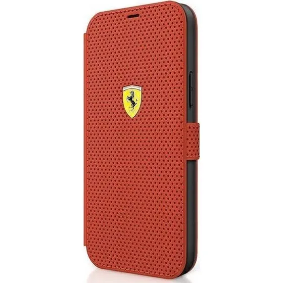 Ferrari Off Track Perforated Case til iPhone 12 mini - Rød