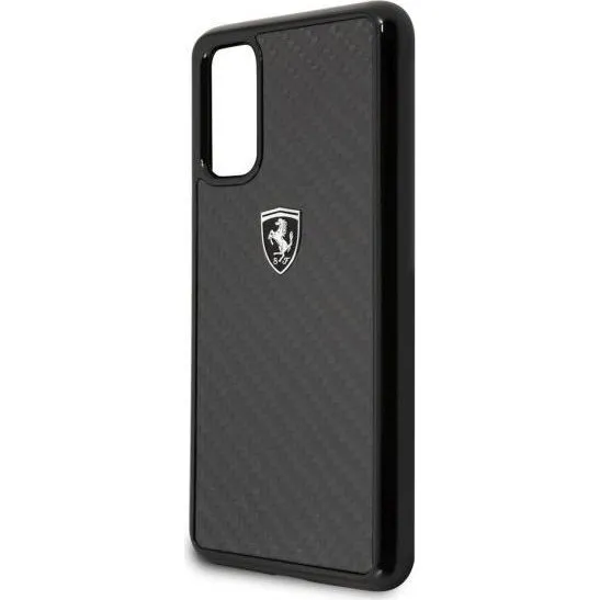 Ferrari Carbon Heritage Case til Samsung Galaxy S20 - Sort