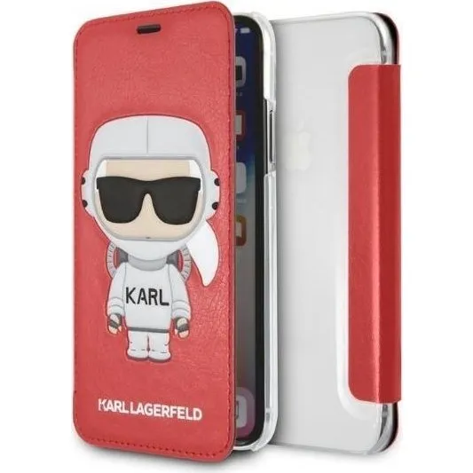 Karl Lagerfeld Karl Space Cosmonaut iPhone X/XS Case - Rød