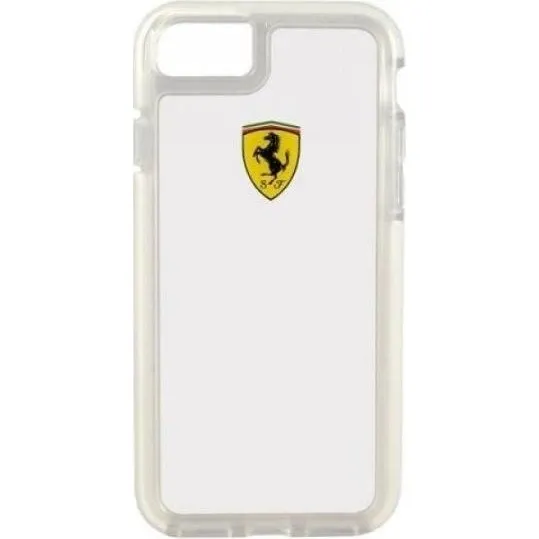 Ferrari Shockproof Case til iPhone 7, 8, SE 2020 & SE 2022 - Transparent