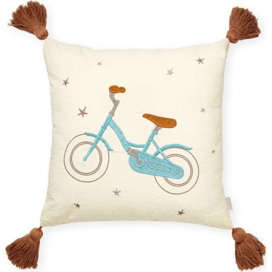 Cam Cam Copenhagen Bicycle broderet pude