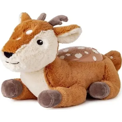 Cloud B Twilight Buddies Fawn - Bamse med natprojektor
