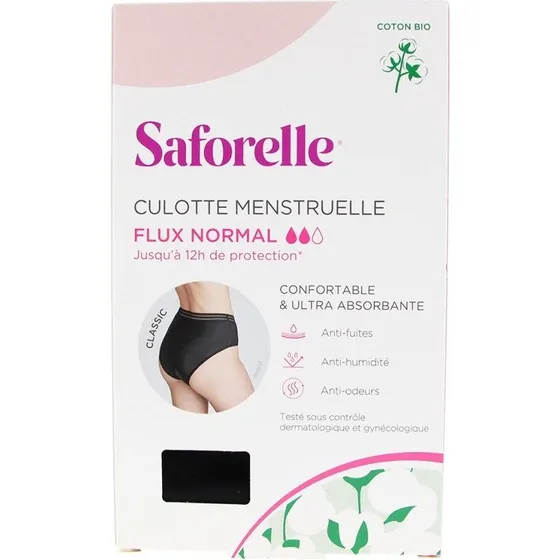 Saforelle Økologiske Menstruationstrusser Normal Flow, str. 34-36