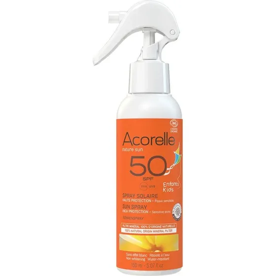 Acorelle Solar Spray Children SPF50 Bio Certified 150 ml
