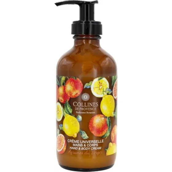 Collines de Provence Universal hånd- og kropscreme, Citrus 225 ml