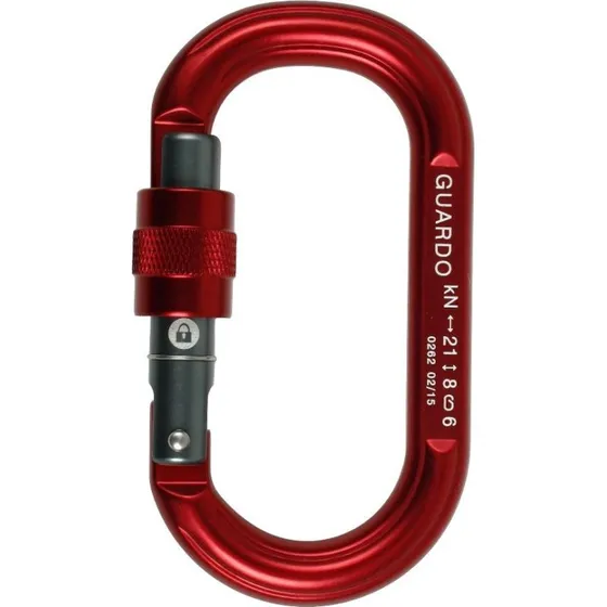 Edelweiss Guardo Oval Screw Gate Karabiner