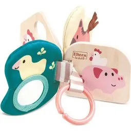 Hape Babybog Bella i træ – 15 x 22 x 7,5 cm