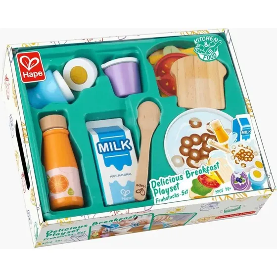Hape Breakfast Set – Morgenmadssæt, 13 dele