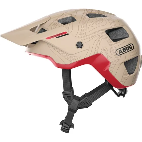 ABUS MoDrop MTB-hjelm - Dusky Camel, str. M