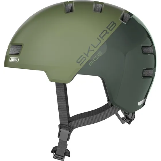 ABUS Skurb ACE Ridehjelm - Jade Green, L
