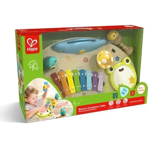 Hape Nature's Symphony Musikbord - til børn fra 1 år