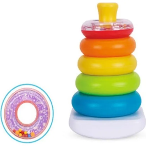 Happy Baby Vippende stabletårn - 7 dele