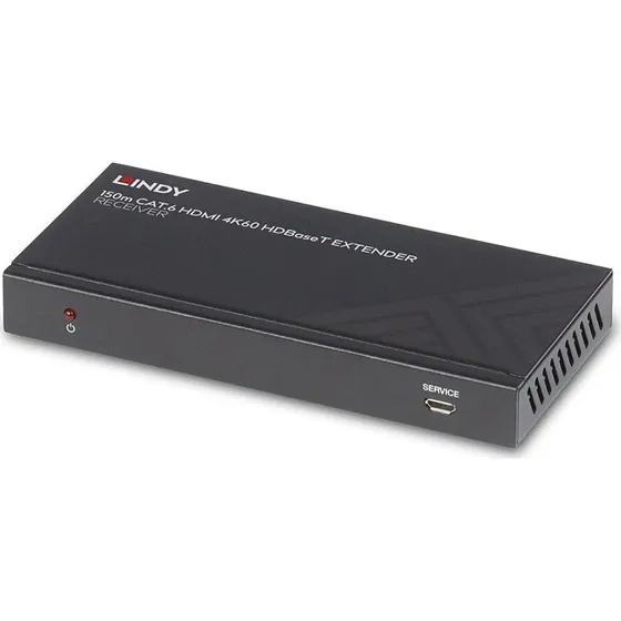 LINDY HDBaseT HDMI 4K60 Extender 150m Cat.6 med IR & RS-232