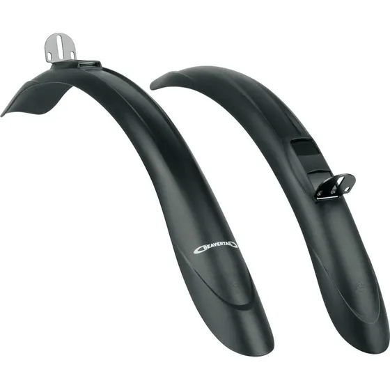 SKS Beavertail Stumpskærm sæt 26"-28" - Sort
