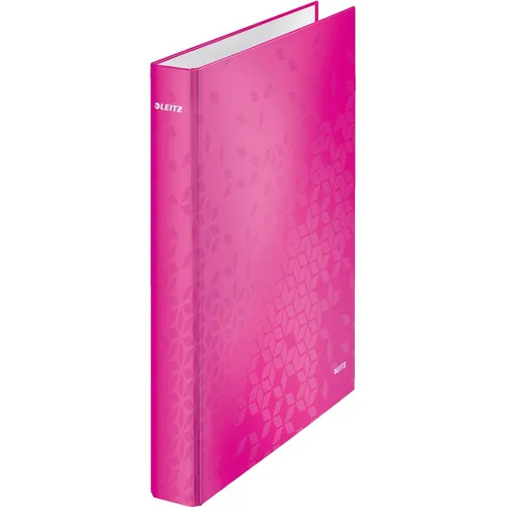Leitz WOW A4+ Ringbind 25mm Pink