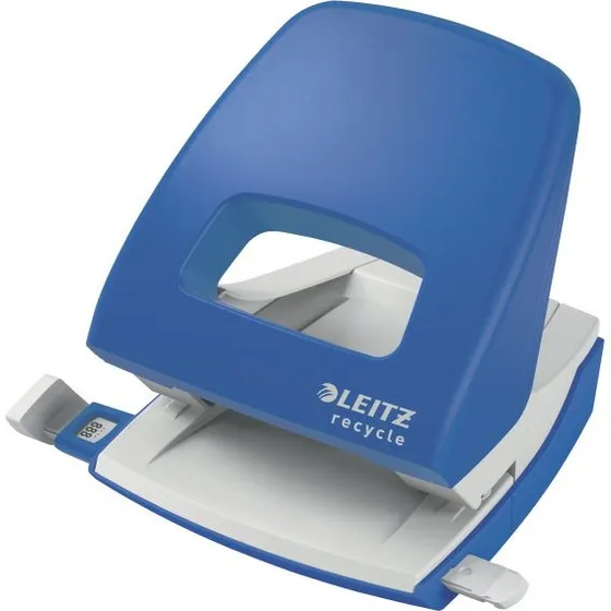Leitz Recycle 2-huls hulapparat, blå (30 ark)