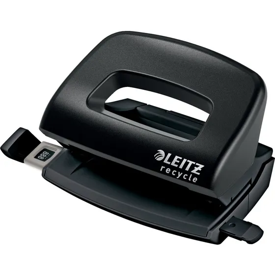 Leitz NeXXt Recycle mini hulapparat, 10 ark, sort