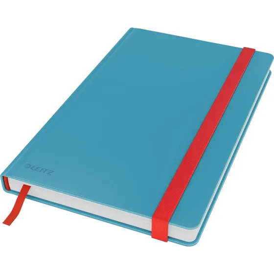 Leitz Cosy Notesbog Soft Touch Hardcover A5 Blå Kvadreret