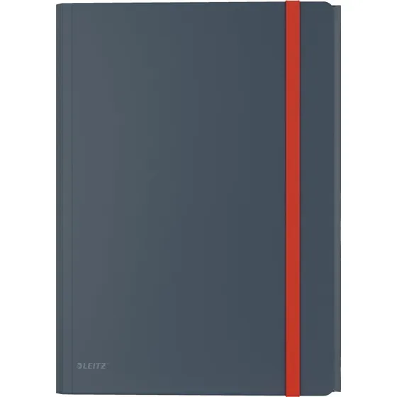 Leitz Cosy Mobile 3-klap mappe A4 Fløjlsgrå