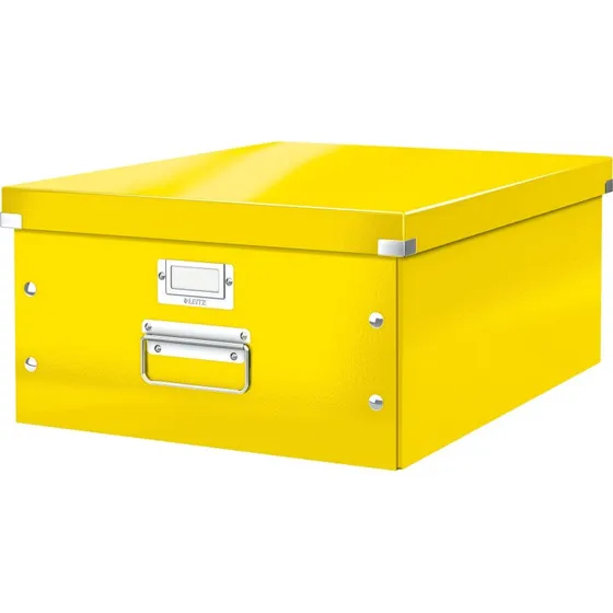 Leitz Click & Store WOW Large Opbevaringsboks - Gul