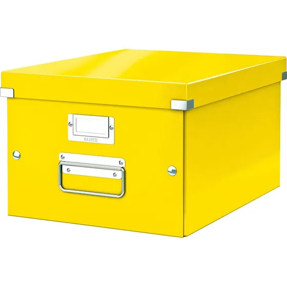 Leitz Click & Store WOW Opbevaringsboks Medium - Gul