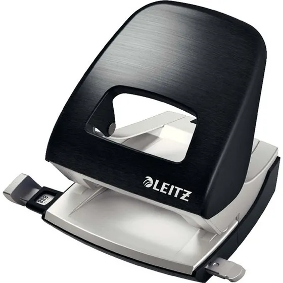 Leitz Style NeXXt 2-huls hulapparat, 30 ark, Satin sort