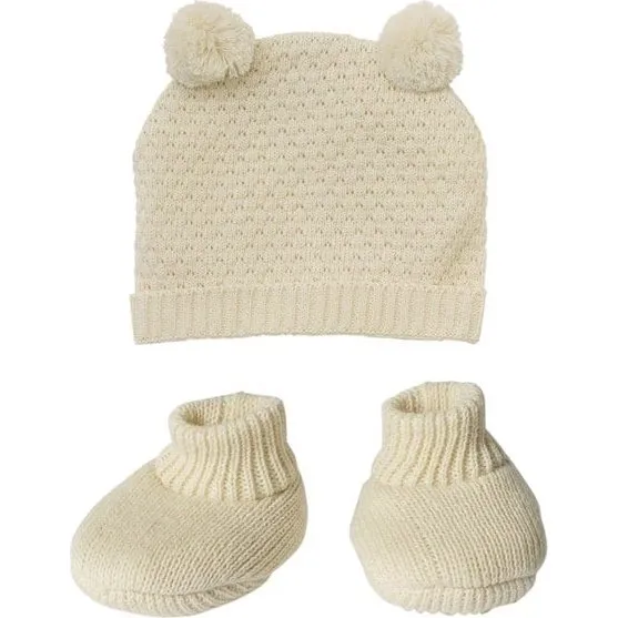 Heless Doll Knitting Set i økologisk bomuld (35-45 cm)
