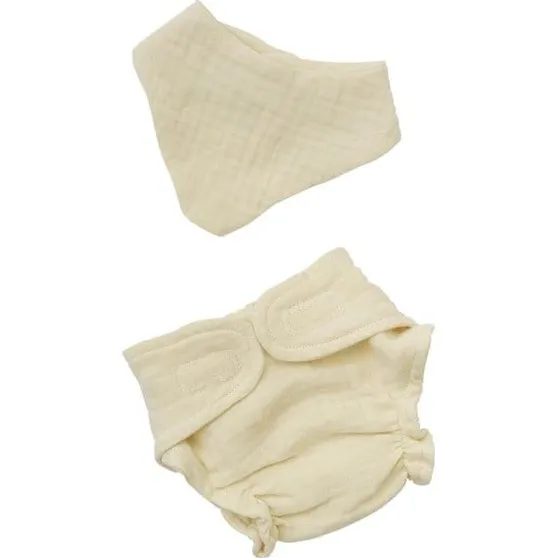 Heless Dolls Baby Set Ecru 28-35 cm