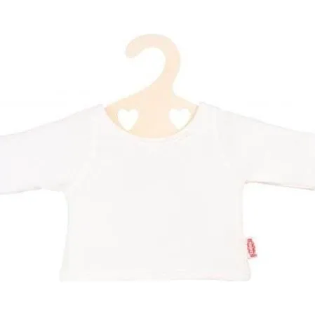 Heless Hvid Dukke T-shirt (35-45 cm)