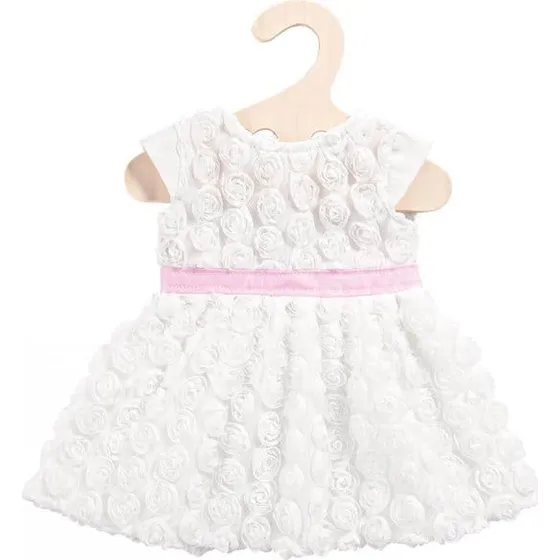 Heless Dolls Dream Dress - Hvid kjole med roser (35-45 cm)