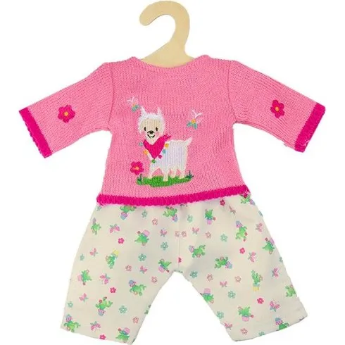 Heless Doll Pullover med bukser, Alpakka, 35-45 cm
