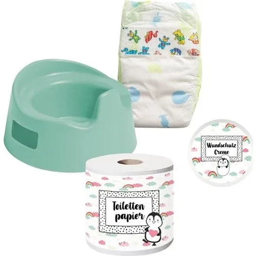 Heless Dolls Potty med tilbehør, 15 cm