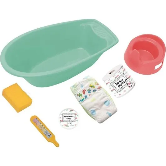 Heless Penguin Doll Pool med tilbehør