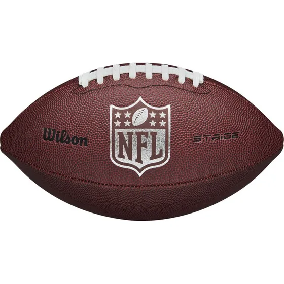 Wilson NFL Stride Junior Football, brun