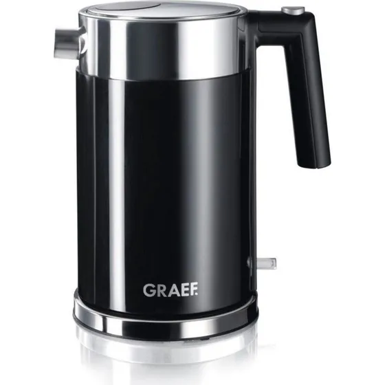 Graef Elkedel WK 62 - 1,5 liter - Sort akryl & rustfrit stål