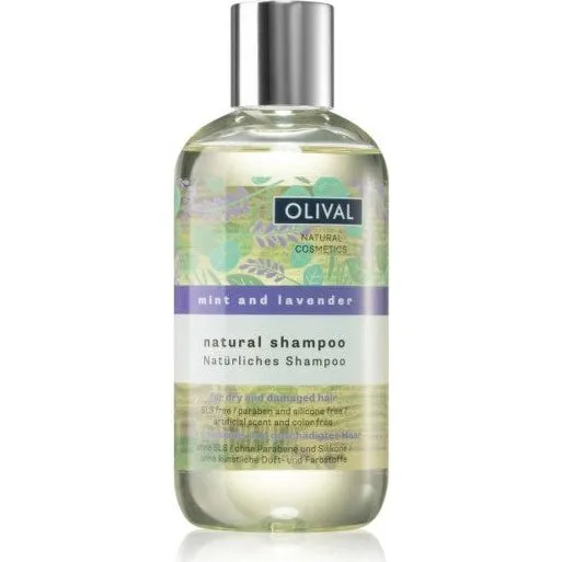 Olival Mynte & Lavendel Shampoo til skadet og tørt hår, 250 ml