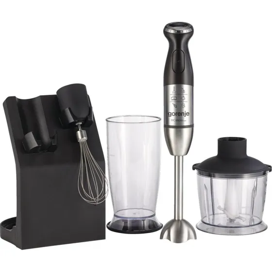 Gorenje HBC807QB Håndblender 800 W - Sort/Rustfrit stål