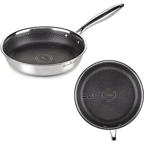 HexaPro Stegepande - Ø28 cm med Honeycomb nonstick-belægning