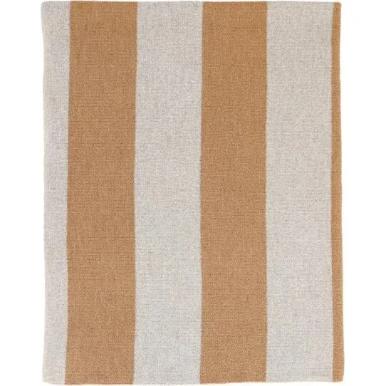 Ooh Noo Amber Baby Tæppe - Brun & Sand - 75x95 cm
