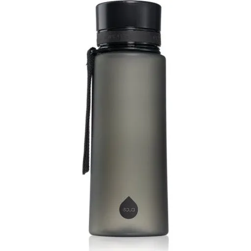 Equa Mat sort vandflaske 600 ml