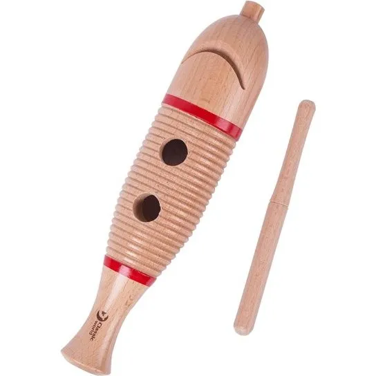 Classic World Maxi Guiro med pind i træ