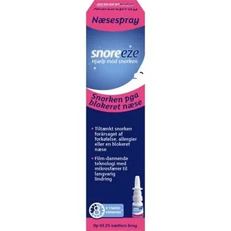 Snoreeze Næsespray 10 ml