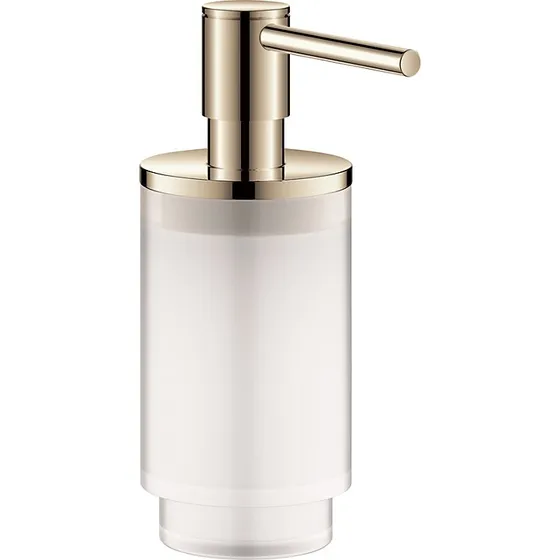 GROHE Selection sæbedispenser i glas og nikkel (ø57x142mm)