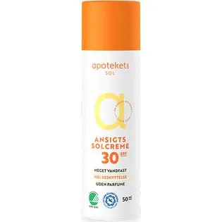 Apotekets Solcreme Ansigt SPF30 50 ml