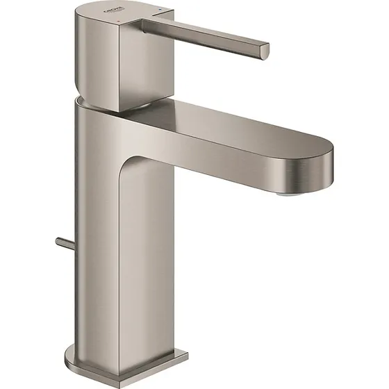 GROHE Plus Håndvaskarmatur 111mm Supersteel med bundventil