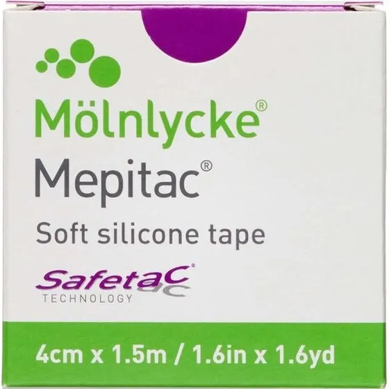 Mepitac Safetac fikseringstape 4 cm x 1,5 m