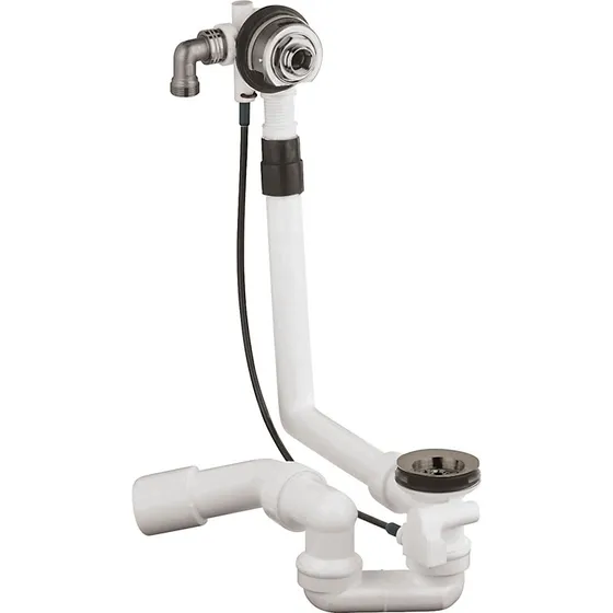 GROHE Talentofill af/overløbssæt 45° i Børstet Hard Graphite