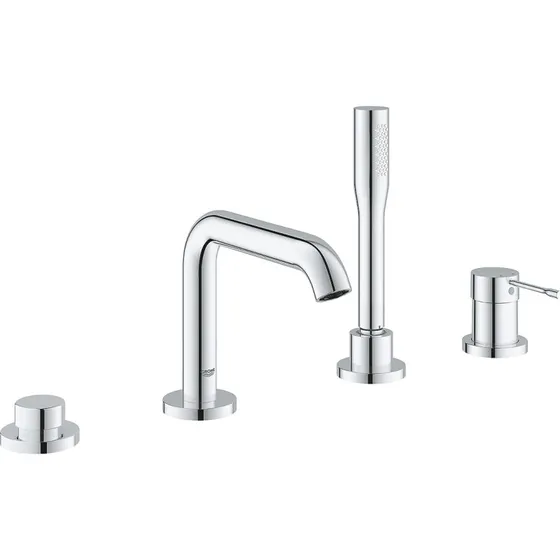 GROHE Essence 4-huls kar- & brusekombination, Forkromet
