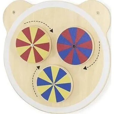 Aktivitetstavle Bamsehoved i træ (fra 18 mdr)